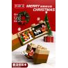 YICHAO 1211 non  ĐÊM GIÁNG SINH BẤT NGỜ bộ đồ chơi xếp lắp ráp ghép mô hình Christmas MERRY CHRISTMAS 606 khối