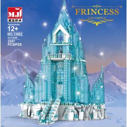 BEAUTY AND 13002 non  LÂU ĐÀI BĂNG bộ đồ chơi xếp lắp ráp ghép mô hình Frozen PRINCESS ICE CASTLE Nữ Hoàng Băng Giá 2247 khối