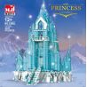 BEAUTY AND 13002 non  LÂU ĐÀI BĂNG bộ đồ chơi xếp lắp ráp ghép mô hình Frozen PRINCESS ICE CASTLE Nữ Hoàng Băng Giá 2247 khối