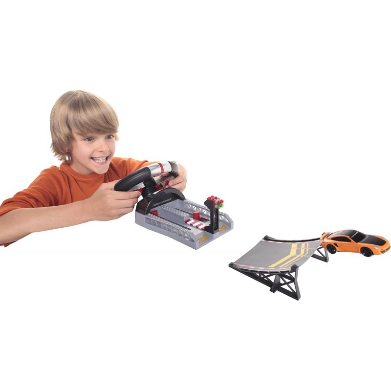 MEGA BLOKS 95716 non  BỘ TRUYỀN VÔ LĂNG PORSCHE 911 TURBO bộ đồ chơi xếp lắp ráp ghép mô hình Need For Speed NEED FOR SPEED PORSCHE 911 TURBO WHEEL LAUNCHER 36 khối