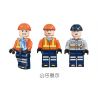 JIESTAR 21034 non  MÁY TRỘN PHA LÊ bộ đồ chơi xếp lắp ráp ghép mô hình City TRUCK Thành Phố 314 khối