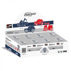 DECOOL BRICKCOOL 2100A non  XE KÉO MINI 8 MẪU DÀNH CHO CẢNH SÁT CỨU HỎA bộ đồ chơi xếp lắp ráp ghép mô hình