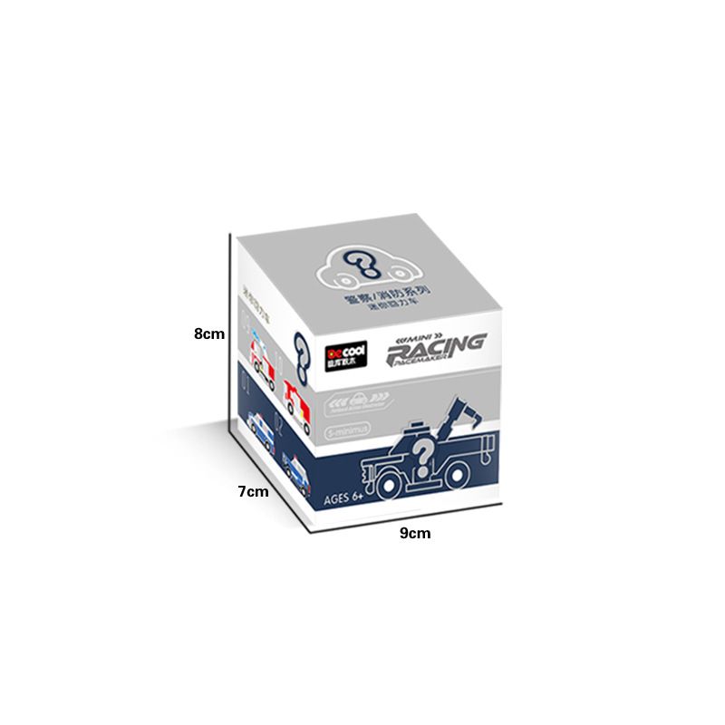 DECOOL BRICKCOOL 2100A non  XE KÉO MINI 8 MẪU DÀNH CHO CẢNH SÁT CỨU HỎA bộ đồ chơi xếp lắp ráp ghép mô hình