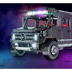 MOYU BLOCK MY88002 88002 non  TIÊN PHONG OFF-ROAD MERCEDES-BENZ UNIMOG U5000 bộ đồ chơi xếp lắp ráp ghép mô hình  TRAIL BLAZERS OFF-ROAD VEHICLE Kỹ Thuật Công Nghệ Cao Mô Hình Phương Tiện 2939 khối