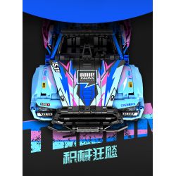 SEMBO WEKKI VIGGI 715006 non  TÍCH LŨY CRAZY BIAO XE BÁN TẢI CHINH PHỤC VOLT tỷ lệ 1:14 bộ đồ chơi xếp lắp ráp ghép mô hình  Kỹ Thuật Công Nghệ Cao Mô Hình Phương Tiện 1341 khối