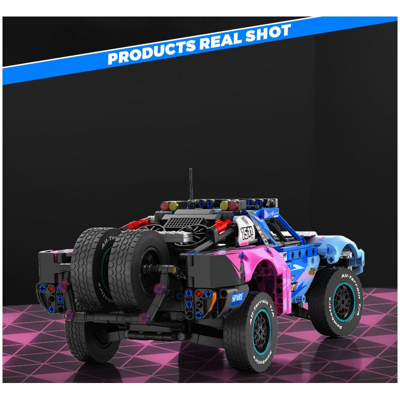 SEMBO WEKKI VIGGI 715006 non  TÍCH LŨY CRAZY BIAO XE BÁN TẢI CHINH PHỤC VOLT tỷ lệ 1:14 bộ đồ chơi xếp lắp ráp ghép mô hình  Kỹ Thuật Công Nghệ Cao Mô Hình Phương Tiện 1341 khối