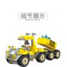JIESTAR 21032 non  VẬN CHUYỂN PHA LÊ bộ đồ chơi xếp lắp ráp ghép mô hình City TRUCK Thành Phố 259 khối