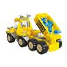 JIESTAR 21032 non  VẬN CHUYỂN PHA LÊ bộ đồ chơi xếp lắp ráp ghép mô hình City TRUCK Thành Phố 259 khối