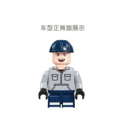 JIESTAR 21032 non  VẬN CHUYỂN PHA LÊ bộ đồ chơi xếp lắp ráp ghép mô hình City TRUCK Thành Phố 259 khối