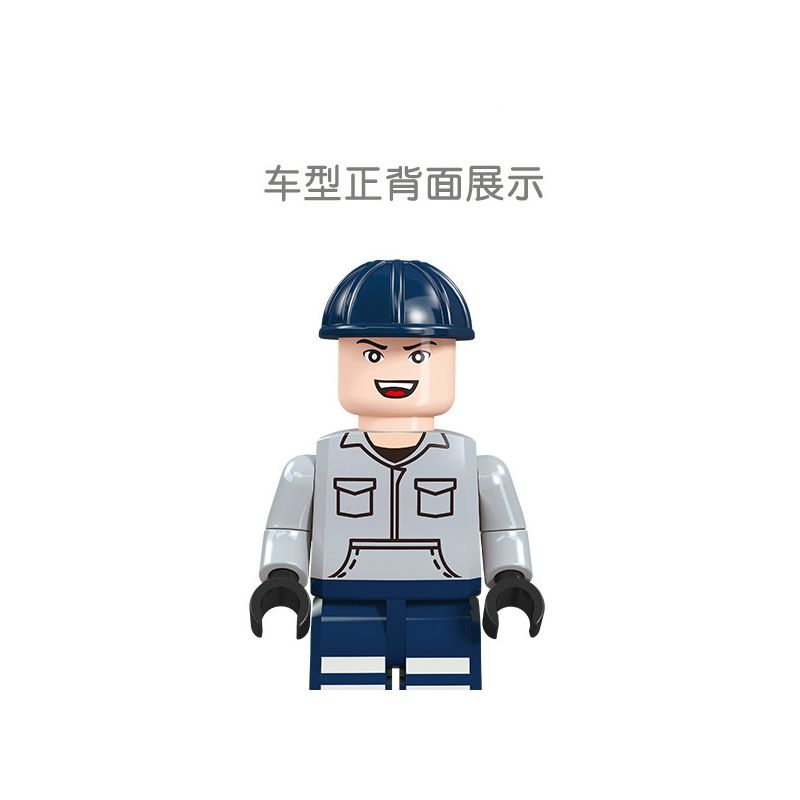 JIESTAR 21032 non  VẬN CHUYỂN PHA LÊ bộ đồ chơi xếp lắp ráp ghép mô hình City TRUCK Thành Phố 259 khối