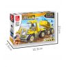 JIESTAR 21032 non  VẬN CHUYỂN PHA LÊ bộ đồ chơi xếp lắp ráp ghép mô hình City TRUCK Thành Phố 259 khối
