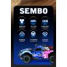 SEMBO WEKKI VIGGI 715006 non  TÍCH LŨY CRAZY BIAO XE BÁN TẢI CHINH PHỤC VOLT tỷ lệ 1:14 bộ đồ chơi xếp lắp ráp ghép mô hình  Kỹ Thuật Công Nghệ Cao Mô Hình Phương Tiện 1341 khối