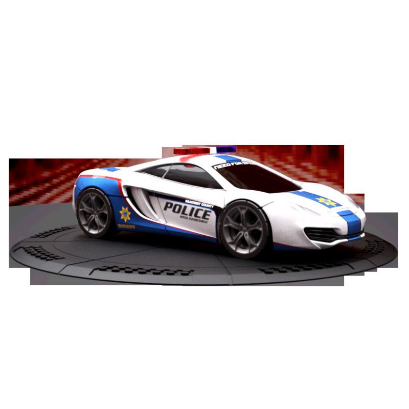 MEGA BLOKS 95705 non  MCLAREN MP4-12C tỷ lệ 1:55 bộ đồ chơi xếp lắp ráp ghép mô hình Need For Speed NEED FOR SPEED MCLAREN MP4-12C 18 khối