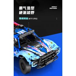 SEMBO WEKKI VIGGI 715006 non  TÍCH LŨY CRAZY BIAO XE BÁN TẢI CHINH PHỤC VOLT tỷ lệ 1:14 bộ đồ chơi xếp lắp ráp ghép mô hình  Kỹ Thuật Công Nghệ Cao Mô Hình Phương Tiện 1341 khối