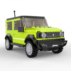 CADA DOUBLEE C55023 55023 non  JIMMY 1:24 tỷ lệ 1:24 bộ đồ chơi xếp lắp ráp ghép mô hình Racers JIMNY Đua Tốc Độ 192 khối