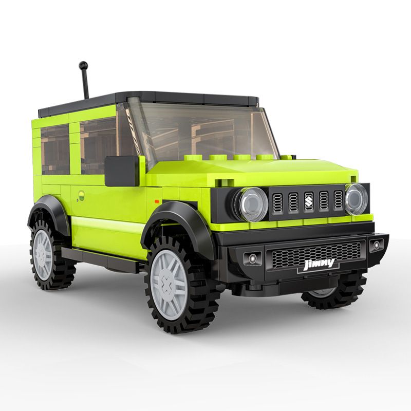 CADA DOUBLEE C55023 55023 non  JIMMY 1:24 tỷ lệ 1:24 bộ đồ chơi xếp lắp ráp ghép mô hình Racers JIMNY Đua Tốc Độ 192 khối