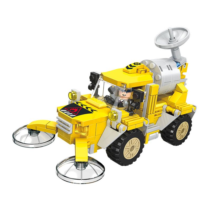 JIESTAR 21031 non Lego XE THĂM DÒ ĐỊA CHẤT bộ đồ chơi xếp lắp ráp ghép mô hình City TRUCK Thành Phố 240 khối