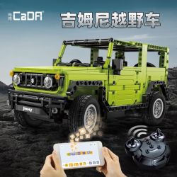 CADA DOUBLEE C51201 51201 non  JIMMY 1:12 tỷ lệ 1:12 bộ đồ chơi xếp lắp ráp ghép mô hình  JIMNY Kỹ Thuật Công Nghệ Cao Mô Hình Phương Tiện 579 khối
