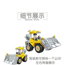 JIESTAR 21029 non  MÁY XÚC ĐÀO bộ đồ chơi xếp lắp ráp ghép mô hình City TRUCK Thành Phố 177 khối