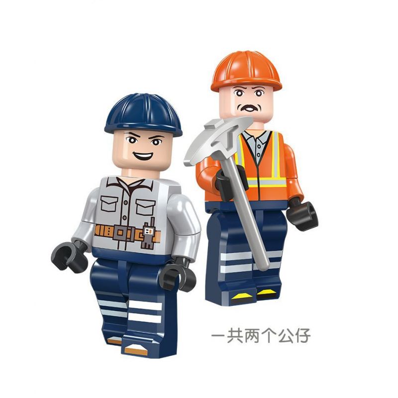 JIESTAR 21029 non  MÁY XÚC ĐÀO bộ đồ chơi xếp lắp ráp ghép mô hình City TRUCK Thành Phố 177 khối