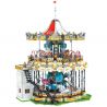 MouldKing 11011 Mould King 11011 non  BĂNG CHUYỀN bộ đồ chơi xếp lắp ráp ghép mô hình Disney Princess MKINGLAND CAROUSEL Công Chúa 5086 khối