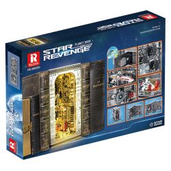 REOBRIX 66030 non  GIÁ SÁCH CHIẾN TRANH GIỮA CÁC VÌ SAO bộ đồ chơi xếp lắp ráp ghép mô hình Star Wars STAR REVENGE PLANET BOOK 3058 khối