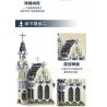 MorkModel 033006 Mork Model 033006 REBRICKABLE MOC-65557 65557 MOC65557 non  NHÀ THỜ THÀNH PHỐ THỜI TRUNG CỔ bộ đồ chơi xếp lắp ráp ghép mô hình Modular Buildings MEDIEVAL CITY CHURCH Mô Hình Nhà Cửa 4418 khối