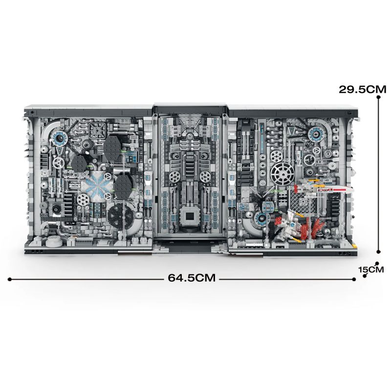 REOBRIX 66030 non  GIÁ SÁCH CHIẾN TRANH GIỮA CÁC VÌ SAO bộ đồ chơi xếp lắp ráp ghép mô hình Star Wars STAR REVENGE PLANET BOOK 3058 khối