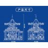 MouldKing 11011 Mould King 11011 non  BĂNG CHUYỀN bộ đồ chơi xếp lắp ráp ghép mô hình Disney Princess MKINGLAND CAROUSEL Công Chúa 5086 khối