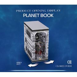 REOBRIX 66030 non  GIÁ SÁCH CHIẾN TRANH GIỮA CÁC VÌ SAO bộ đồ chơi xếp lắp ráp ghép mô hình Star Wars STAR REVENGE PLANET BOOK 3058 khối