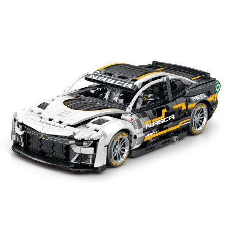SEMBO WEKKI VIGGI 715005 non  TRANG BỊ XE THỂ THAO CHEVROLET CAMARO tỷ lệ 1:14 bộ đồ chơi xếp lắp ráp ghép mô hình  Kỹ Thuật Công Nghệ Cao Mô Hình Phương Tiện 1531 khối