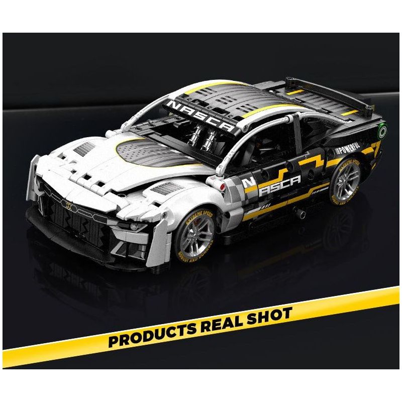 SEMBO WEKKI VIGGI 715005 non  TRANG BỊ XE THỂ THAO CHEVROLET CAMARO tỷ lệ 1:14 bộ đồ chơi xếp lắp ráp ghép mô hình  Kỹ Thuật Công Nghệ Cao Mô Hình Phương Tiện 1531 khối