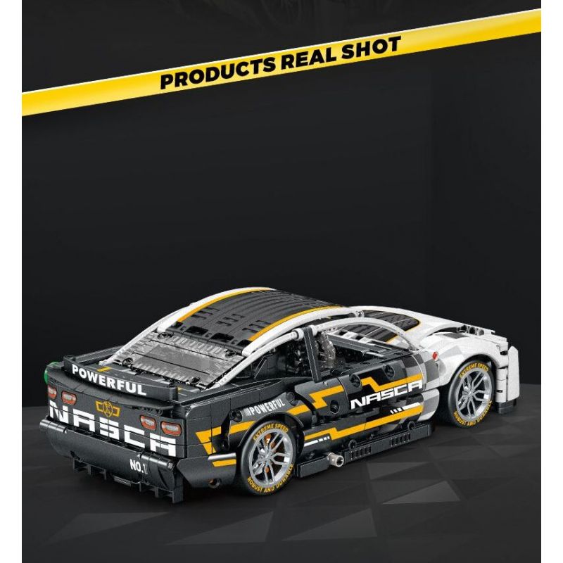 SEMBO WEKKI VIGGI 715005 non  TRANG BỊ XE THỂ THAO CHEVROLET CAMARO tỷ lệ 1:14 bộ đồ chơi xếp lắp ráp ghép mô hình  Kỹ Thuật Công Nghệ Cao Mô Hình Phương Tiện 1531 khối