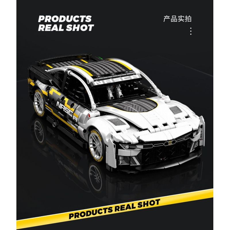 SEMBO WEKKI VIGGI 715005 non  TRANG BỊ XE THỂ THAO CHEVROLET CAMARO tỷ lệ 1:14 bộ đồ chơi xếp lắp ráp ghép mô hình  Kỹ Thuật Công Nghệ Cao Mô Hình Phương Tiện 1531 khối