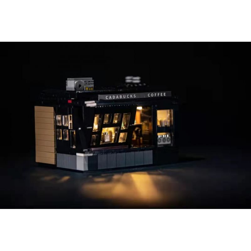 CADA DOUBLEE C66005 66005 non  TIỆM CÀ PHÊ bộ đồ chơi xếp lắp ráp ghép mô hình Modular Buildings Mô Hình Nhà Cửa 768 khối