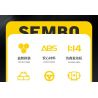 SEMBO WEKKI VIGGI 715005 non  TRANG BỊ XE THỂ THAO CHEVROLET CAMARO tỷ lệ 1:14 bộ đồ chơi xếp lắp ráp ghép mô hình  Kỹ Thuật Công Nghệ Cao Mô Hình Phương Tiện 1531 khối