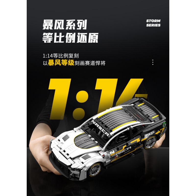 SEMBO WEKKI VIGGI 715005 non  TRANG BỊ XE THỂ THAO CHEVROLET CAMARO tỷ lệ 1:14 bộ đồ chơi xếp lắp ráp ghép mô hình  Kỹ Thuật Công Nghệ Cao Mô Hình Phương Tiện 1531 khối