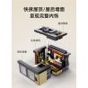 CADA DOUBLEE C66005 66005 non  TIỆM CÀ PHÊ bộ đồ chơi xếp lắp ráp ghép mô hình Modular Buildings Mô Hình Nhà Cửa 768 khối