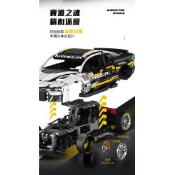 SEMBO WEKKI VIGGI 715005 non  TRANG BỊ XE THỂ THAO CHEVROLET CAMARO tỷ lệ 1:14 bộ đồ chơi xếp lắp ráp ghép mô hình  Kỹ Thuật Công Nghệ Cao Mô Hình Phương Tiện 1531 khối