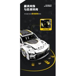 SEMBO WEKKI VIGGI 715005 non  TRANG BỊ XE THỂ THAO CHEVROLET CAMARO tỷ lệ 1:14 bộ đồ chơi xếp lắp ráp ghép mô hình  Kỹ Thuật Công Nghệ Cao Mô Hình Phương Tiện 1531 khối