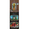 REOBRIX 66029 non  GIÁ SÁCH CHẾ ĐỘ XEM PHỐ NINJA WORLD bộ đồ chơi xếp lắp ráp ghép mô hình Modular Buildings Mô Hình Nhà Cửa 3086 khối