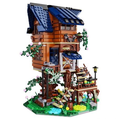 CADA DOUBLEE C66004 66004 non  BỐN MÙA bộ đồ chơi xếp lắp ráp ghép mô hình Modular Buildings Mô Hình Nhà Cửa 1155 khối