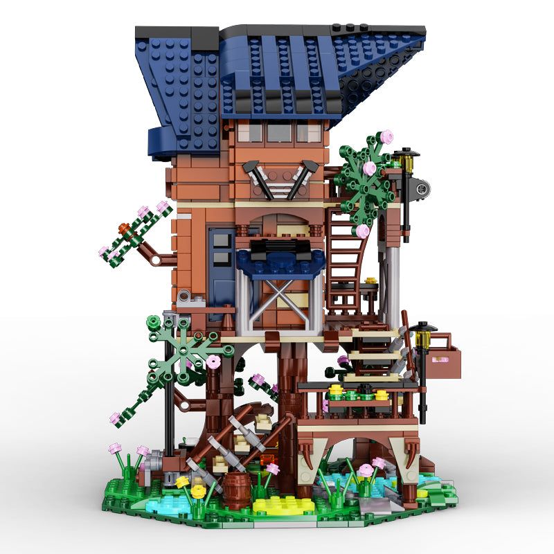 CADA DOUBLEE C66004 66004 non  BỐN MÙA bộ đồ chơi xếp lắp ráp ghép mô hình Modular Buildings Mô Hình Nhà Cửa 1155 khối