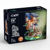 CADA DOUBLEE C66004 66004 non  BỐN MÙA bộ đồ chơi xếp lắp ráp ghép mô hình Modular Buildings Mô Hình Nhà Cửa 1155 khối