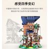 CADA DOUBLEE C66004 66004 non  BỐN MÙA bộ đồ chơi xếp lắp ráp ghép mô hình Modular Buildings Mô Hình Nhà Cửa 1155 khối