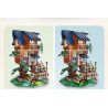 CADA DOUBLEE C66004 66004 non  BỐN MÙA bộ đồ chơi xếp lắp ráp ghép mô hình Modular Buildings Mô Hình Nhà Cửa 1155 khối