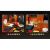 CADA DOUBLEE C66004 66004 non  BỐN MÙA bộ đồ chơi xếp lắp ráp ghép mô hình Modular Buildings Mô Hình Nhà Cửa 1155 khối