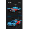 SEMBO WEKKI VIGGI 715004 non  CRAZY GEAR ĐỘNG CƠ GIÓ ÂM THANH XE THỂ THAO MAZDA WIND LAI CONCEPT CAR tỷ lệ 1:14 bộ đồ chơi xếp lắp ráp ghép mô hình  MAZDA FURAI Kỹ Thuật Công Nghệ Cao Mô Hình Phương Tiện 1245 khối