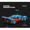 SEMBO WEKKI VIGGI 715004 non  CRAZY GEAR ĐỘNG CƠ GIÓ ÂM THANH XE THỂ THAO MAZDA WIND LAI CONCEPT CAR tỷ lệ 1:14 bộ đồ chơi xếp lắp ráp ghép mô hình  MAZDA FURAI Kỹ Thuật Công Nghệ Cao Mô Hình Phương Tiện 1245 khối