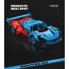 SEMBO WEKKI VIGGI 715004 non  CRAZY GEAR ĐỘNG CƠ GIÓ ÂM THANH XE THỂ THAO MAZDA WIND LAI CONCEPT CAR tỷ lệ 1:14 bộ đồ chơi xếp lắp ráp ghép mô hình  MAZDA FURAI Kỹ Thuật Công Nghệ Cao Mô Hình Phương Tiện 1245 khối